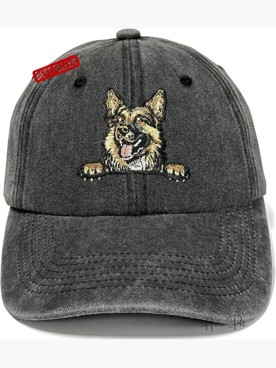 Embroidered Animal Baseball Cap - Adjustable Cotton Dad Hat for Men Women main image 4
